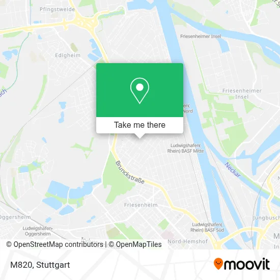 M820 map
