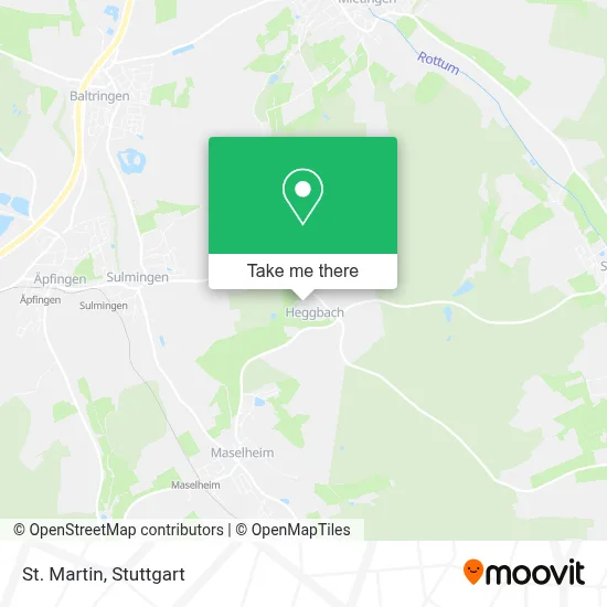 St. Martin map
