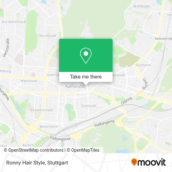 Ronny Hair Style map