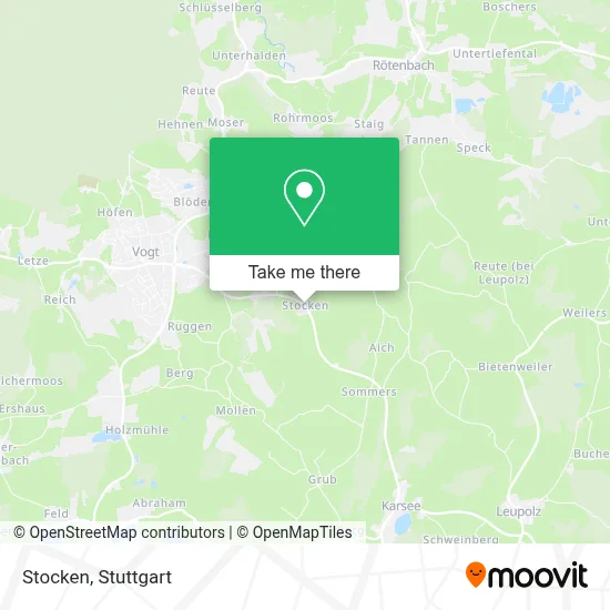 Stocken map