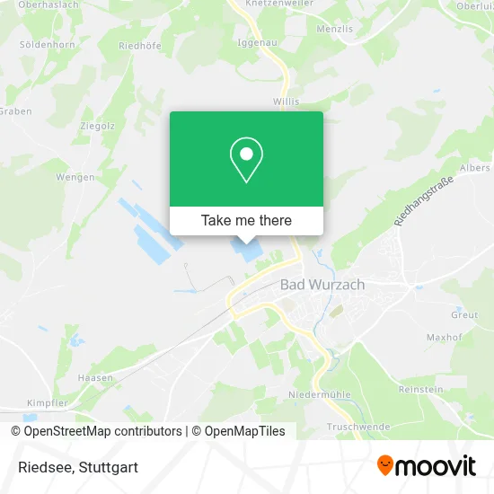 Riedsee map