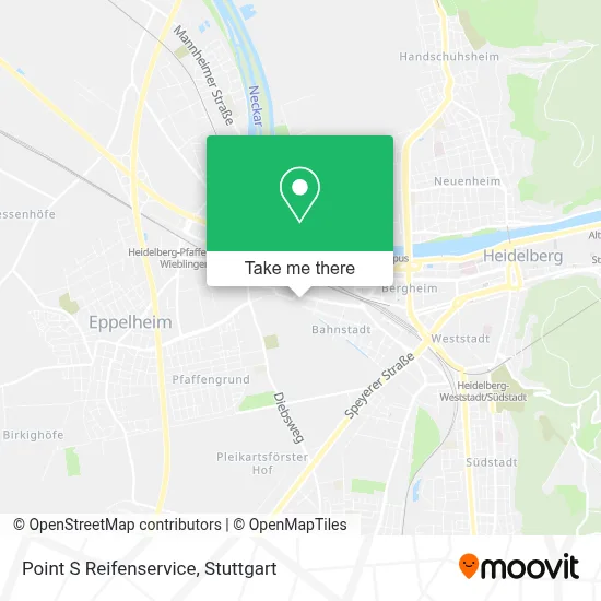 Point S Reifenservice map