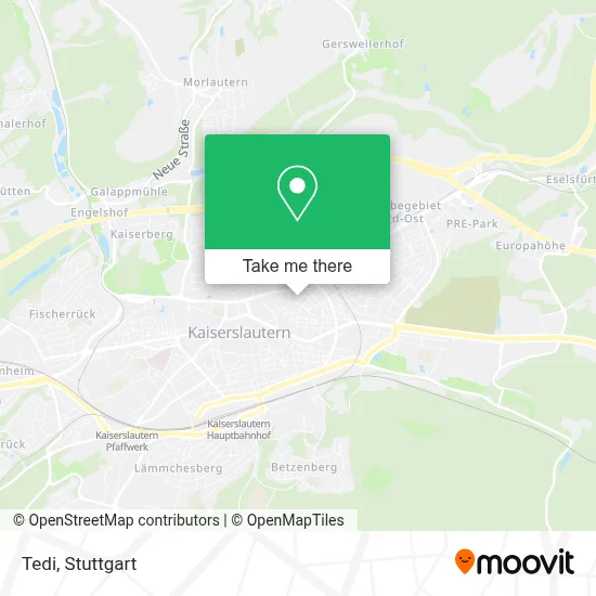 Tedi map