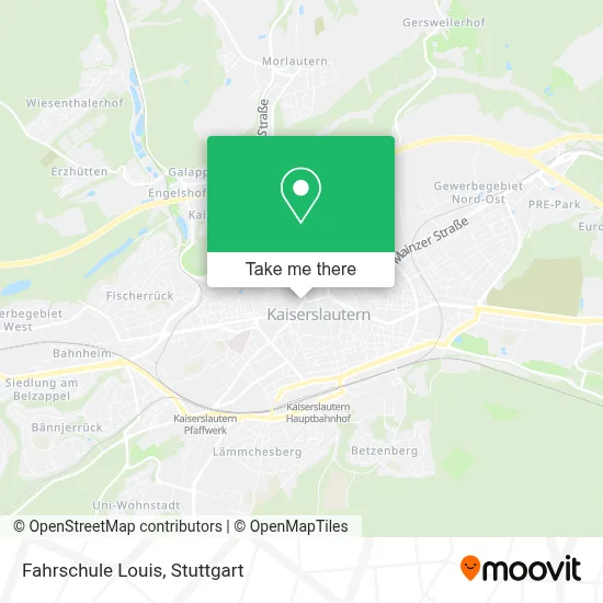 Fahrschule Louis map