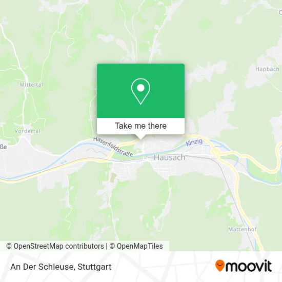 An Der Schleuse map