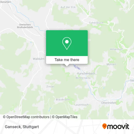 Ganseck map