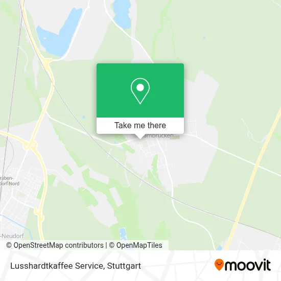 Lusshardtkaffee Service map