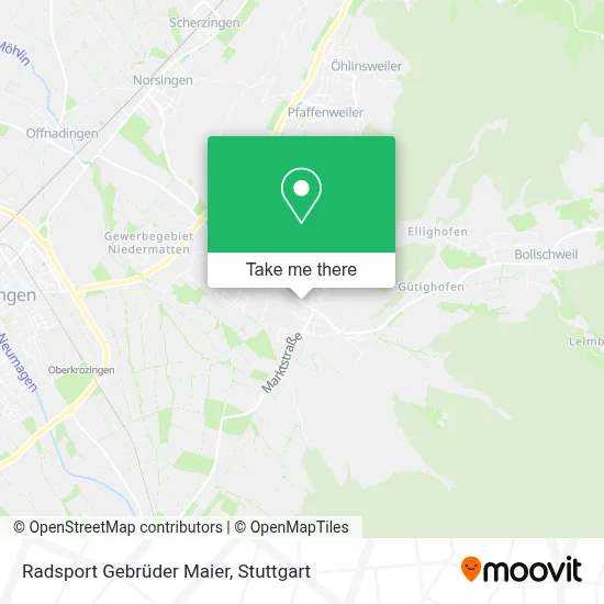 Radsport Gebrüder Maier map
