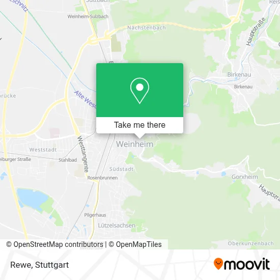 Rewe map