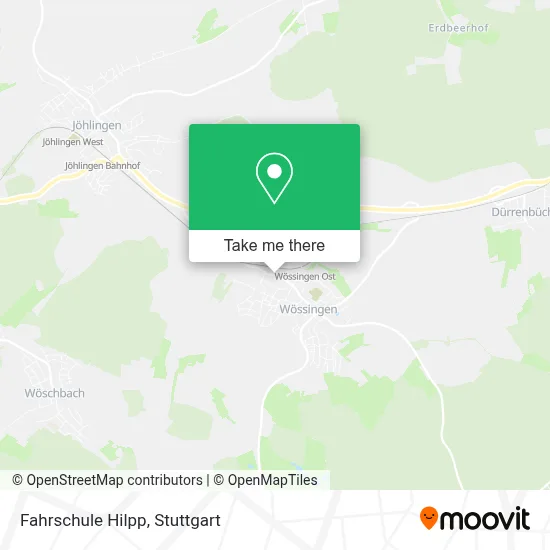 Fahrschule Hilpp map