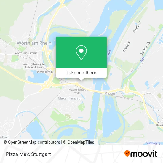 Pizza Max map