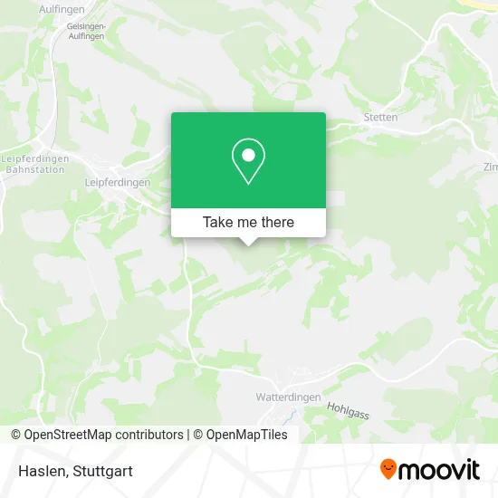 Haslen map