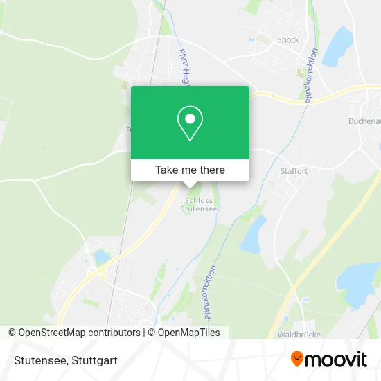 Stutensee map