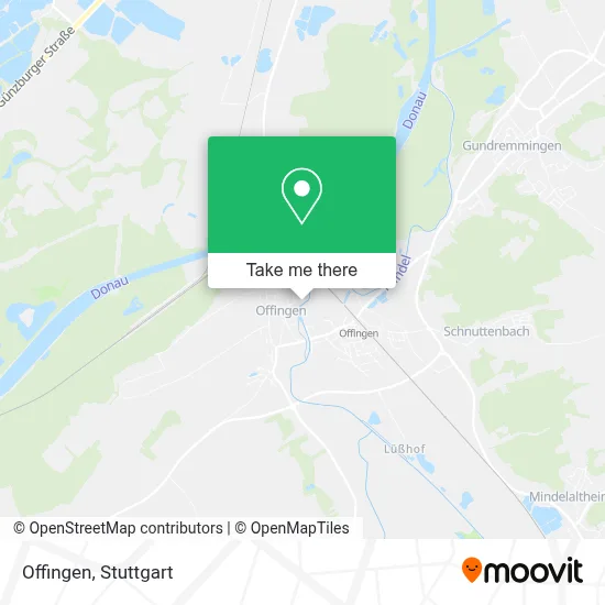 Offingen map