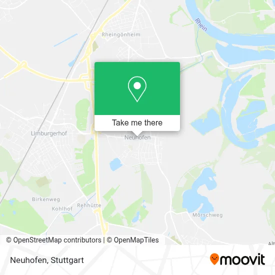 Neuhofen map