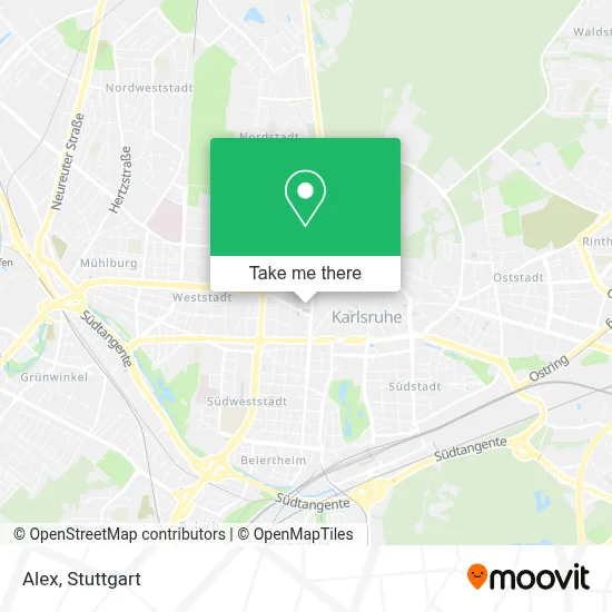 Alex map