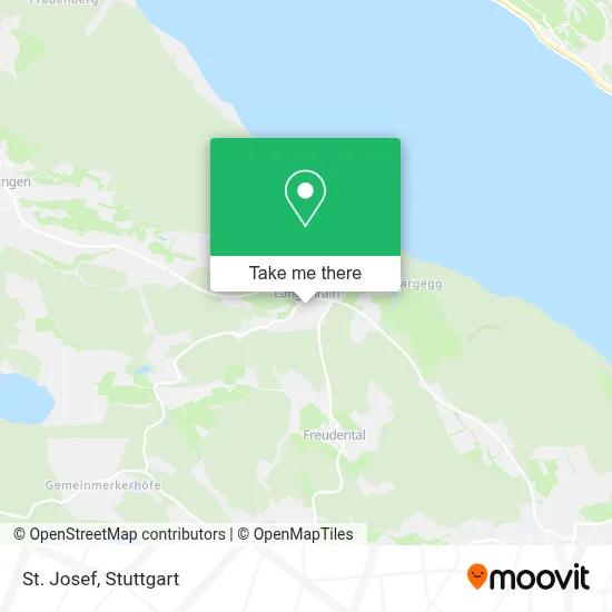 St. Josef map