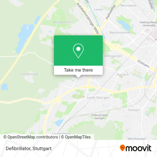 Defibrillator map