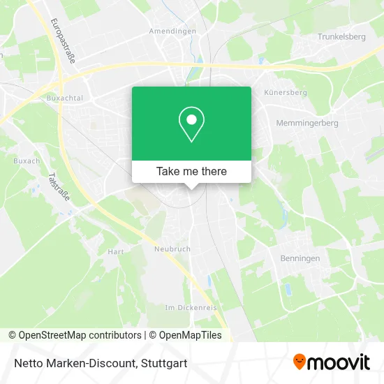 Netto Marken-Discount map