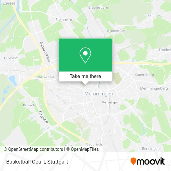 Basketballplatz map
