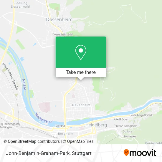 John-Benjamin-Graham-Park map