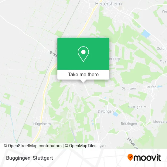 Buggingen map