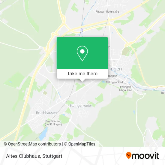 Altes Clubhaus map