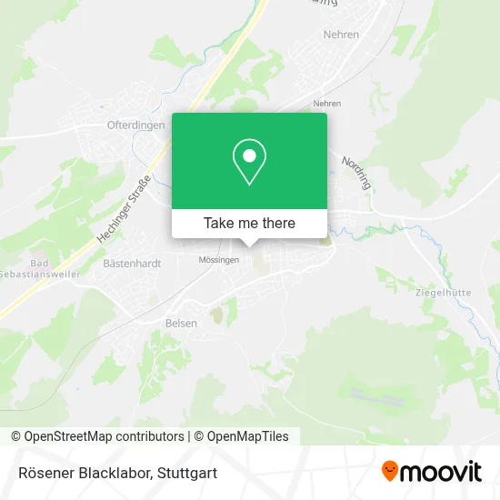 Rösener Blacklabor map
