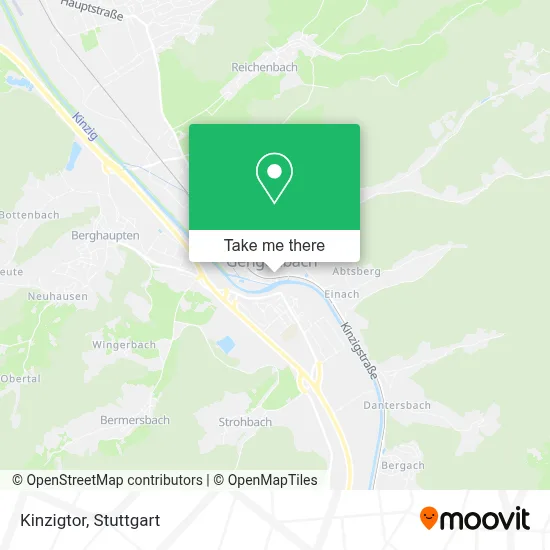Kinzigtor map