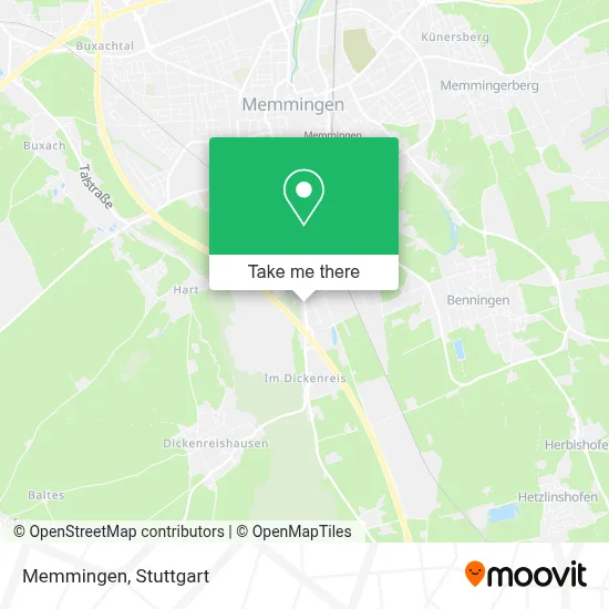 Memmingen map