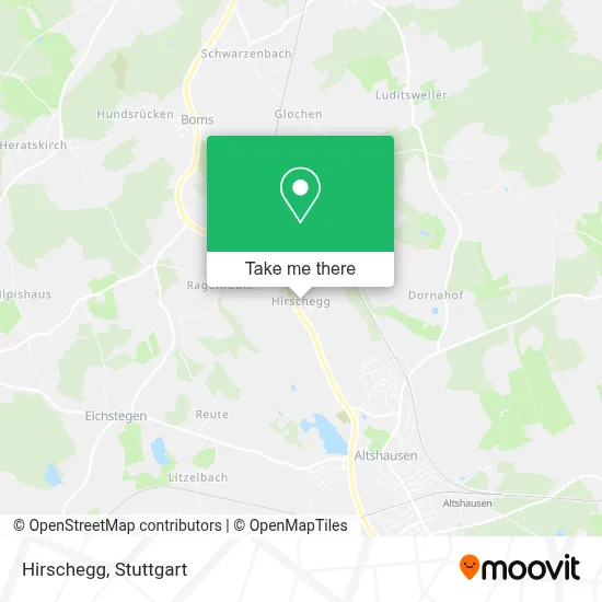 Hirschegg map