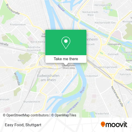 Easy Food map