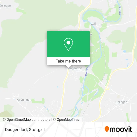Daugendorf map