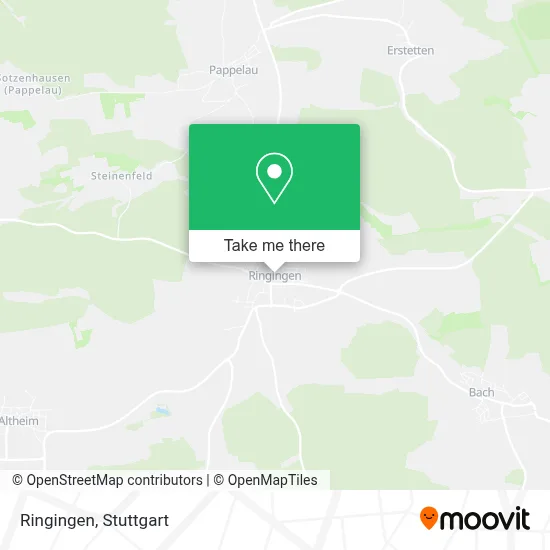 Ringingen map