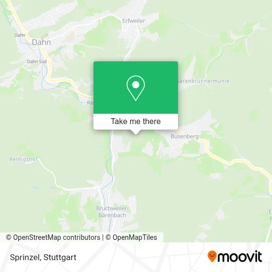 Sprinzel map