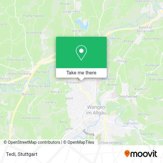 Tedi map