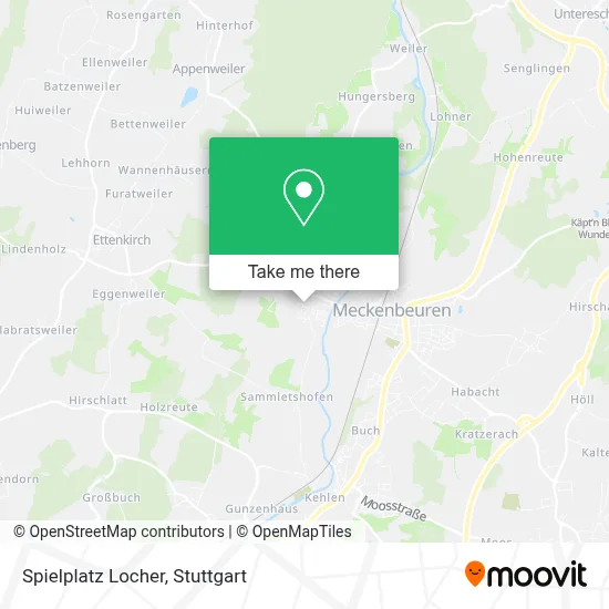Spielplatz Locher map