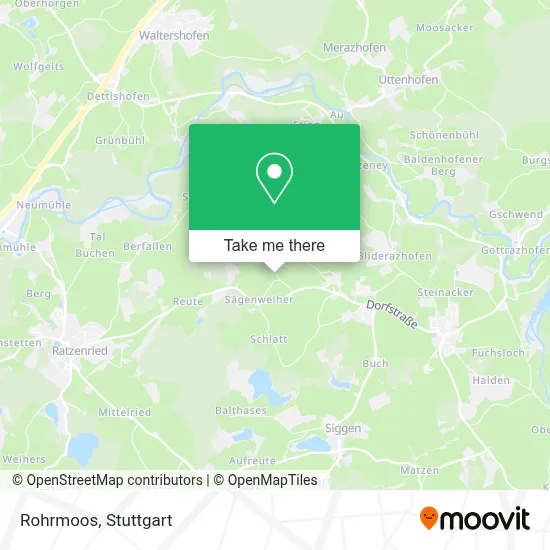 Rohrmoos map