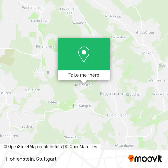 Hohlenstein map