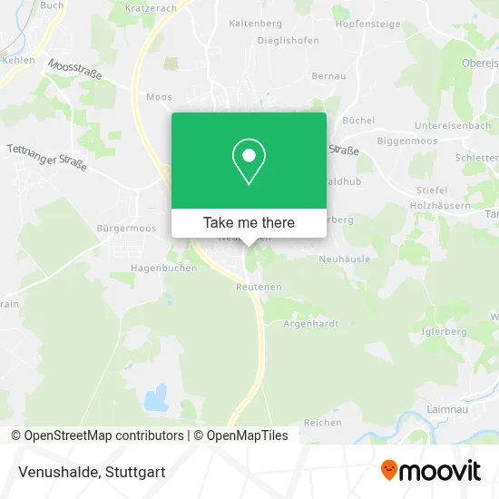 Venushalde map