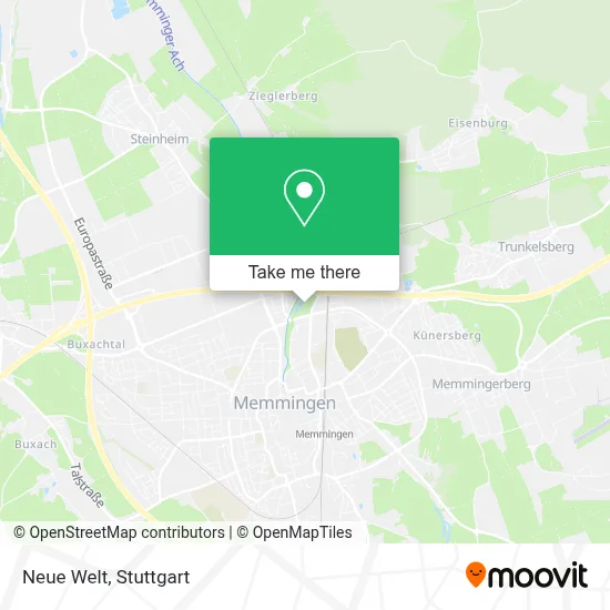 Neue Welt map