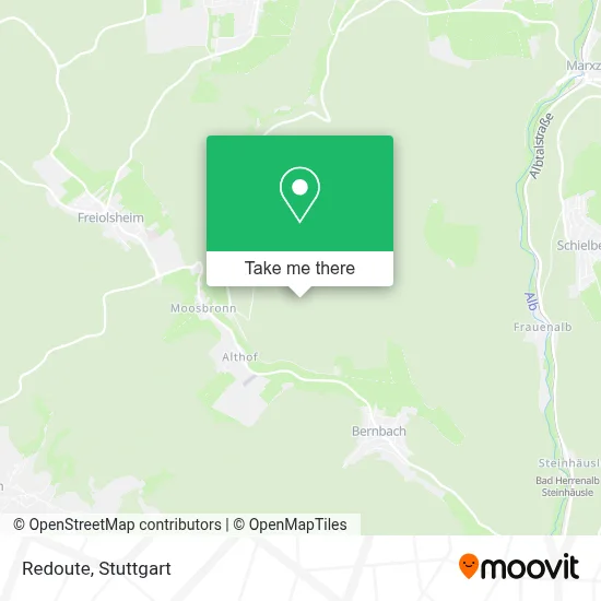 Redoute map