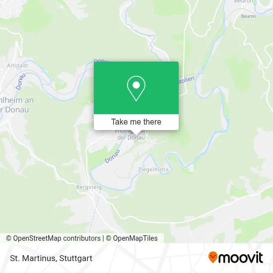 St. Martinus map