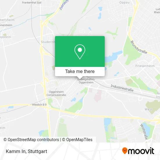 Kamm In map