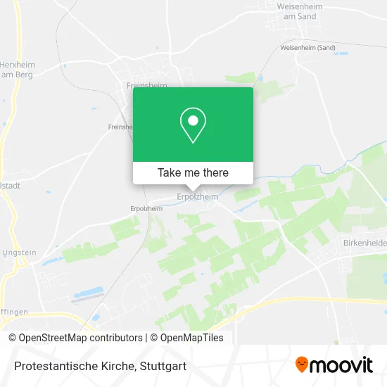 Protestantische Kirche map