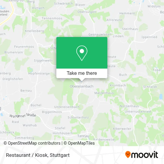 Restaurant / Kiosk map