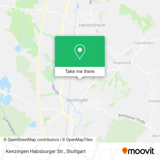 Kenzingen Habsburger Str. map