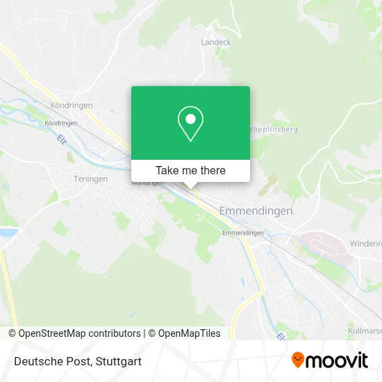 Deutsche Post map