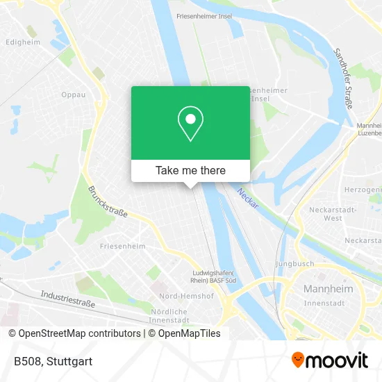 B508 map