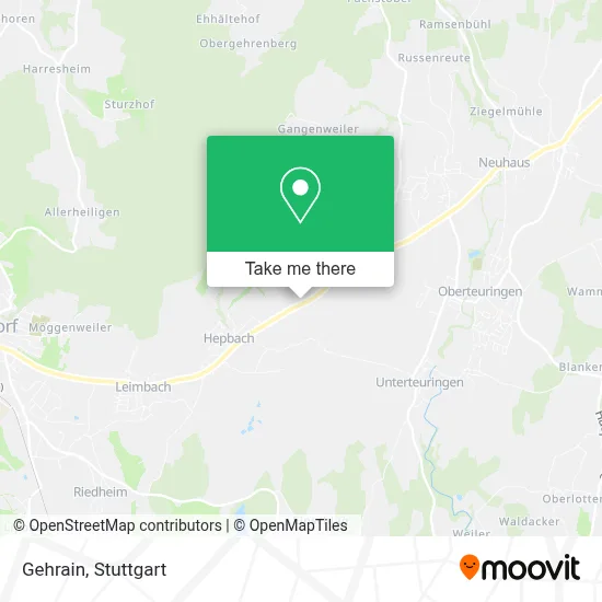 Gehrain map